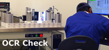 OCR clinical labels check